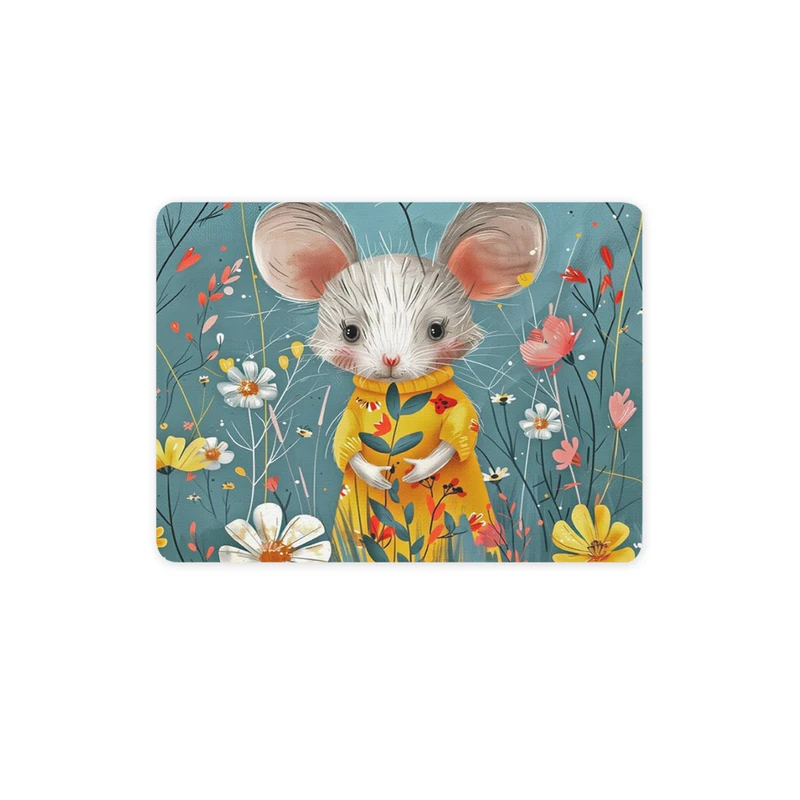 ماوس پد ترمه طراحان ایده مدل موش پاییزی کد strm1097