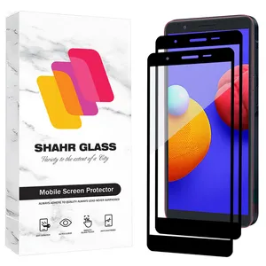 Shahr Glass FUL2 Screen Protector For Samsung Galaxy A01 Core / Galaxy M01 Core Pack Of 2