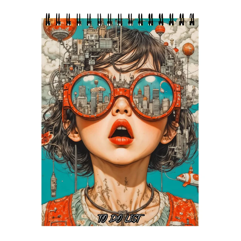 دفتر برنامه ریزی 60 برگ طرح دختر فانتزی کد 33