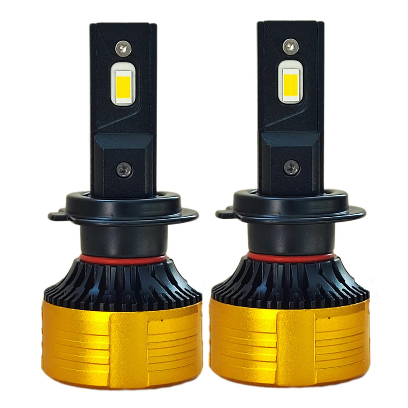 هدلایت لامپ خودرو تی بی اس دیزاین مدل T43 PRO پایه H7 بسته دو عددی