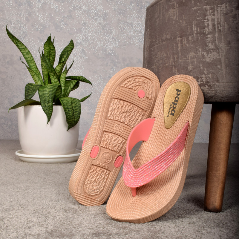 دمپایی لاانگشتی زنانه پاپا مدل GLB.2782