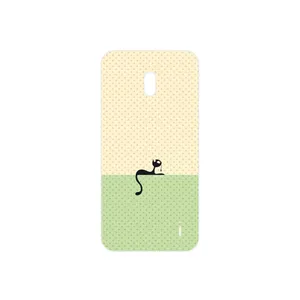 MAHOOT Minimal Internet Cat Icon Cover Sticker for Nokia 2.2