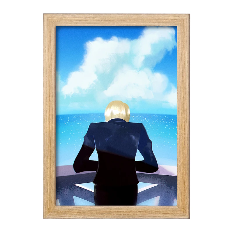 تابلو خندالو مدل سانجی انیمه وان پیس One Piece  کد 11449