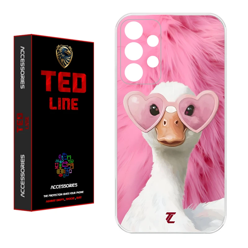 کاور تدلاین طرح اردک کد 1166 مناسب برای گوشی موبایل سامسونگ Galaxy A52 / A52S