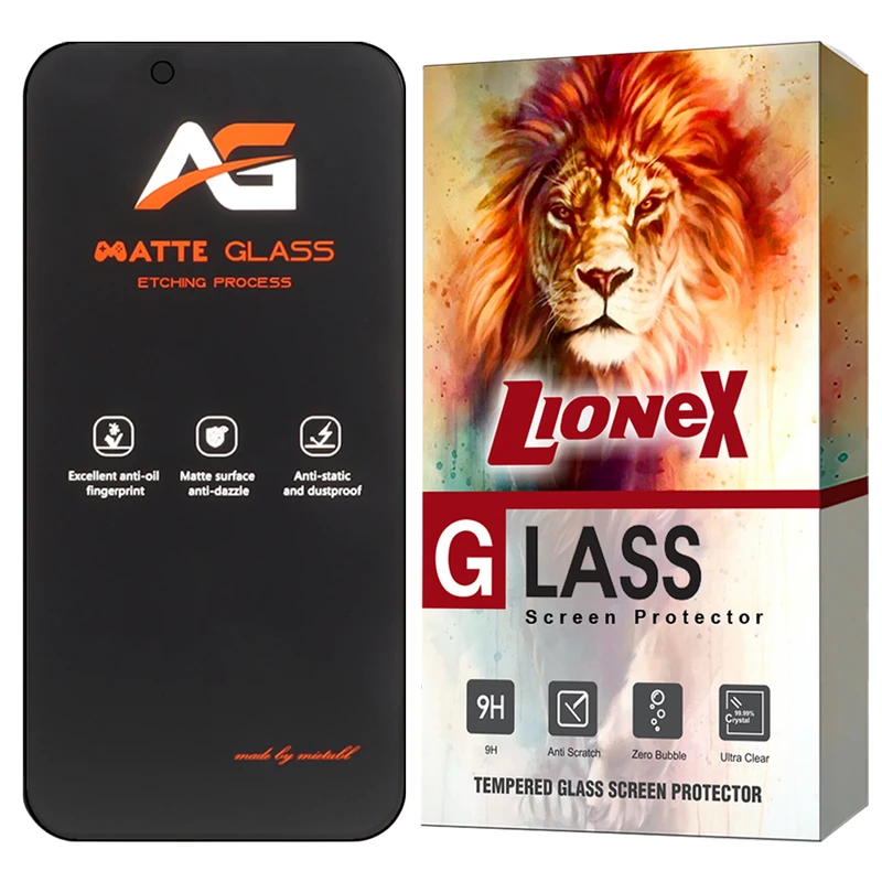 محافظ صفحه نمایش لایونکس مدل FMATL مناسب برای گوشی موبایل اپل iPhone 13 Pro Max