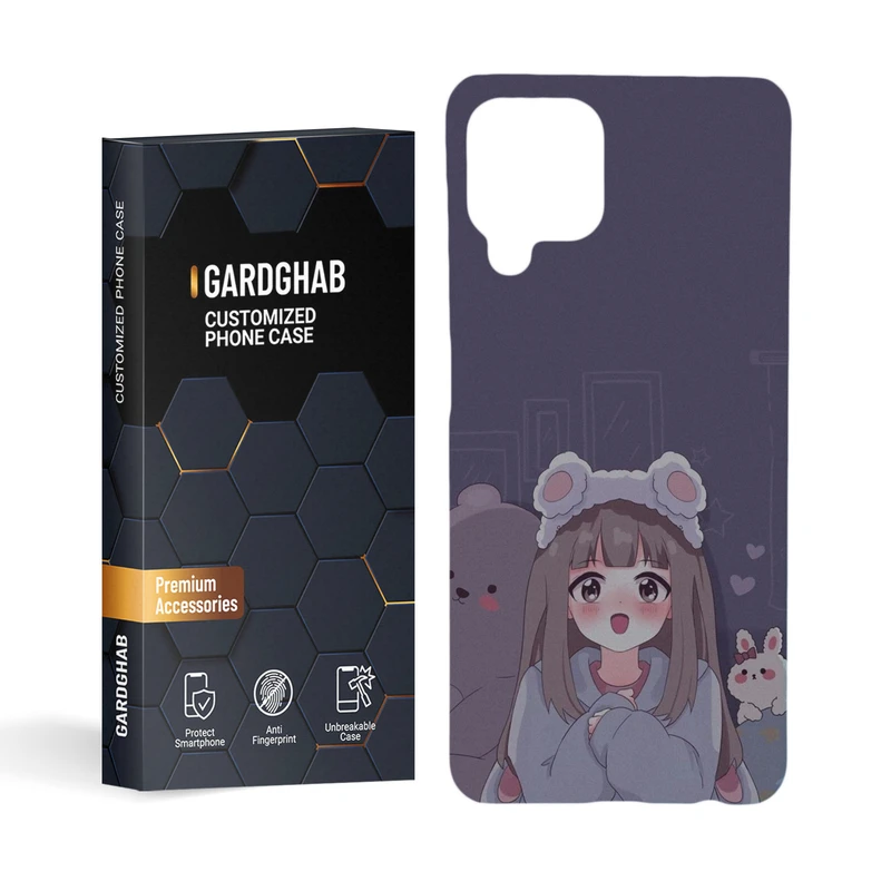 کاور گارد قاب مدل دخترانه مناسب برای گوشی موبایل سامسونگ galaxy a22 4g