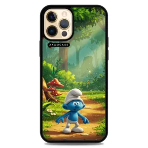 AKAM AMC-WA12PRO-SMURFS-7 Cover For Apple iPhone 12 Pro