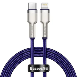 کابل تبدیل USB-C به لایتنینگ بیسوس مدل CATLJK-A05 PD20W طول 1 متر