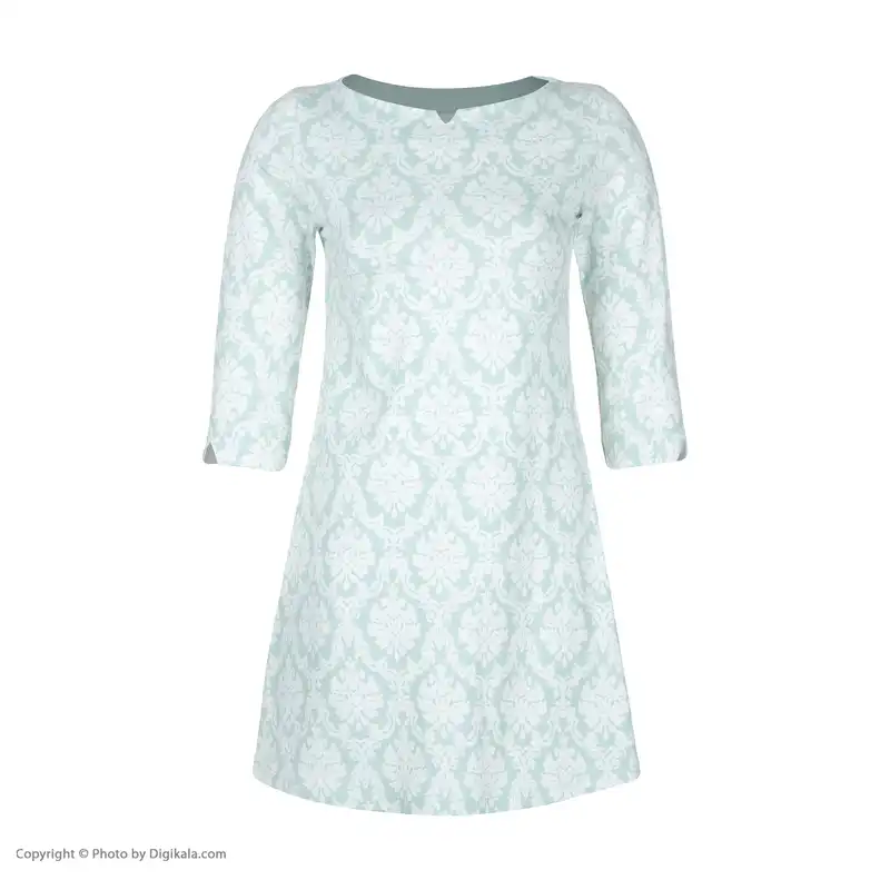 پیراهن زنانه ناربن مدل 1521710-3268 رنگ فیروزه ای