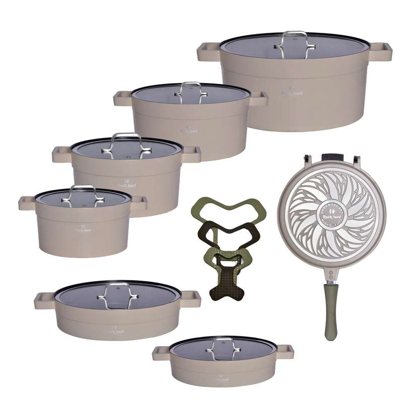 سرویس پخت و پز 18 پارچه راکلند مدل تمیس کد 800255