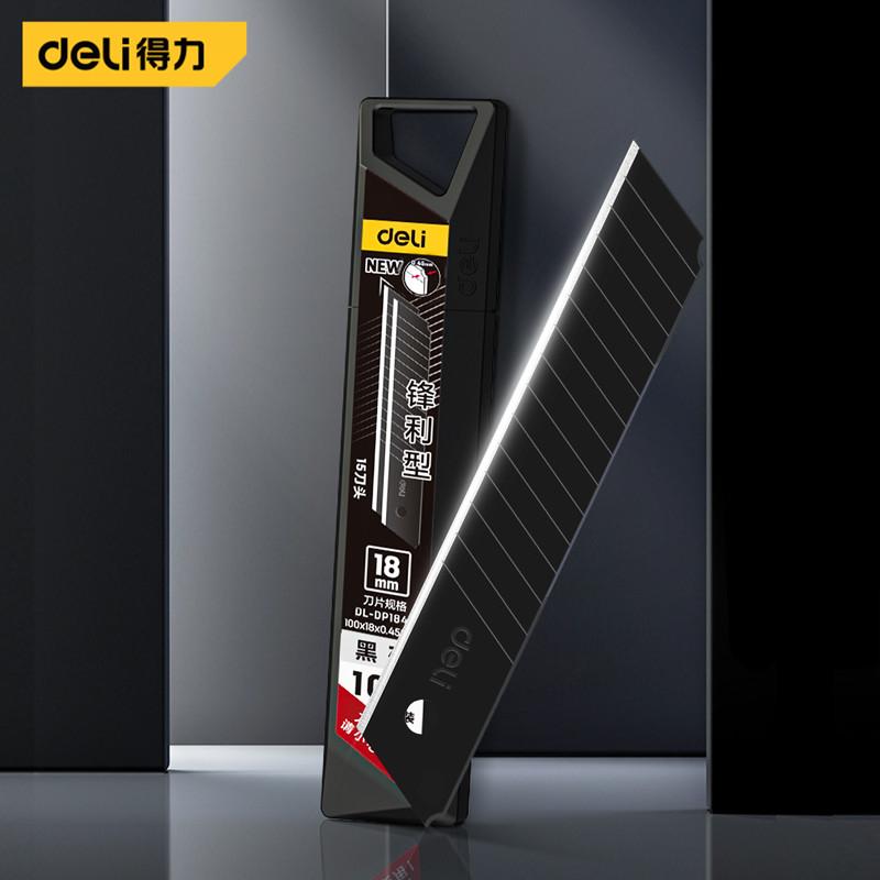 تیغ کاتر دلی مدل DL-DP184H بسته 10 عددی