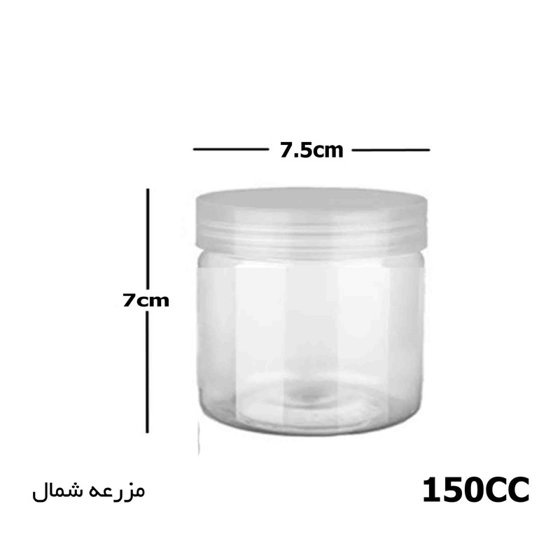 بانکه مزرعه شمال مدل استوانه ای کد 0 مجموعه 6 عددی