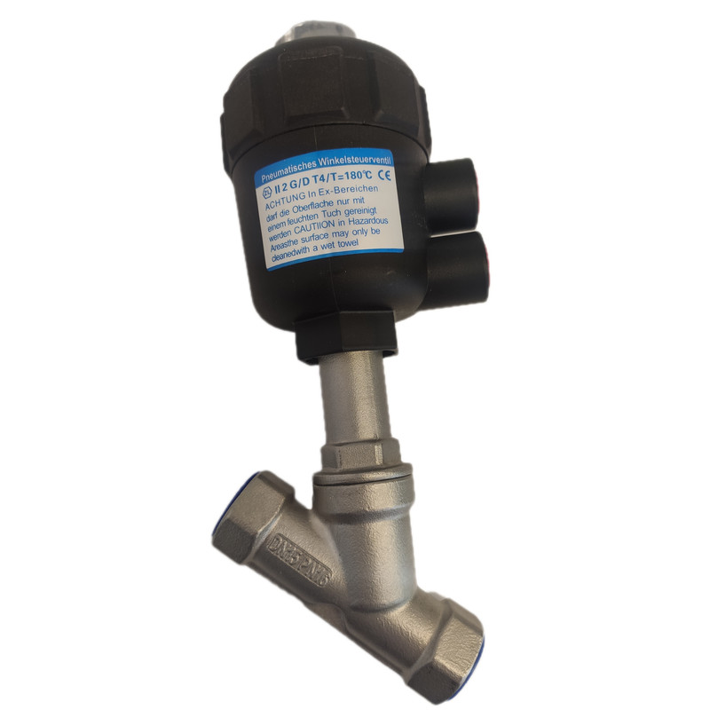 شیر پنوماتیک مدل Angle-Valve-1/2