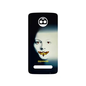 MAHOOT Silence of the Lambs Cover Sticker for Motorola Moto Z2 Force