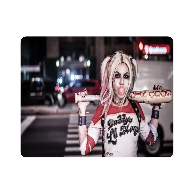 ماوس پد اطلس آبی طرح هارلی کویین مدل T5703