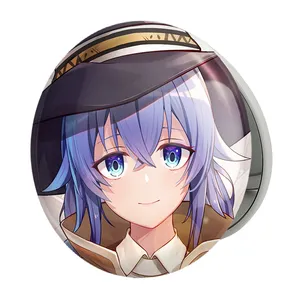 آینه جیبی خندالو طرح روکسی انیمه موشوکو تنسی مدل تاشو کد 24044 