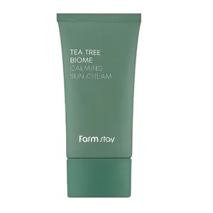 کرم ضد آفتاب بی‌رنگ فارم استی SPF 50 مدل درخت چای ‌مناسب پوست های چرب و مختلط حجم 50 میلی لیتر 