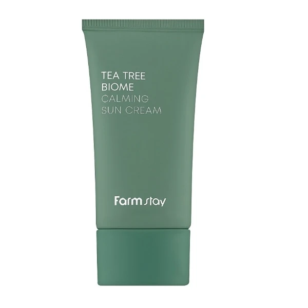 کرم ضد آفتاب بی‌رنگ فارم استی SPF 50 مدل درخت چای ‌مناسب پوست های چرب و مختلط حجم 50 میلی لیتر 