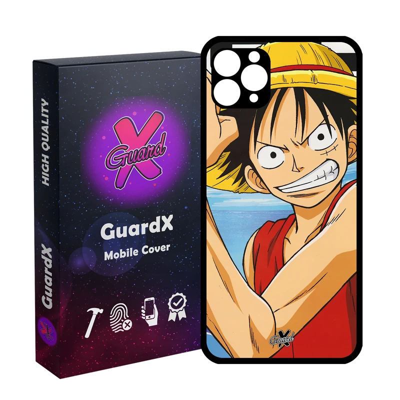 کاور گارد ایکس طرح Luffy Anime مدل Glass10593 مناسب برای گوشی موبایل اپل iPhone 11 Pro Max