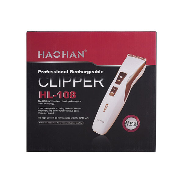 ماشین اصلاح موی سر و صورت هاوهان مدل HL-108 ماشین اصلاح موی سر و صورت هاوهان مدل HL-108