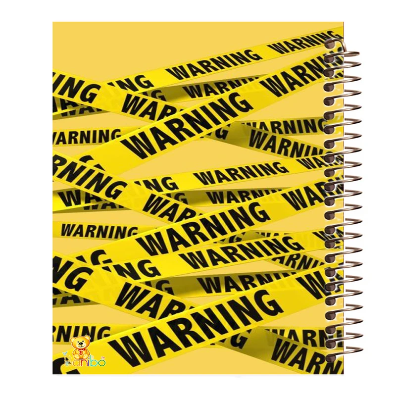 دفتر برنامه ریزی 60 برگ سیمی بانیبو مدل warning کد 3148
