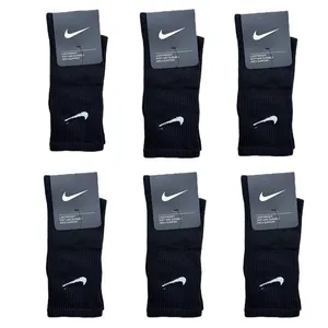 جوراب ورزشی ساق بلند مردانه مدل N121 بسته 6 عددی