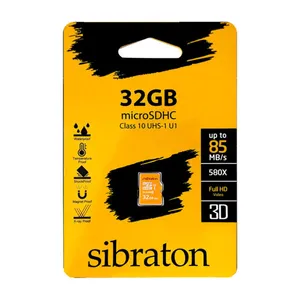 کارت حافظه‌ microSDHC سیبراتون مدل Premier کلاس 10 استاندارد UHS-I U1 سرعت 85MBps ظرفیت 32 گیگابایت 