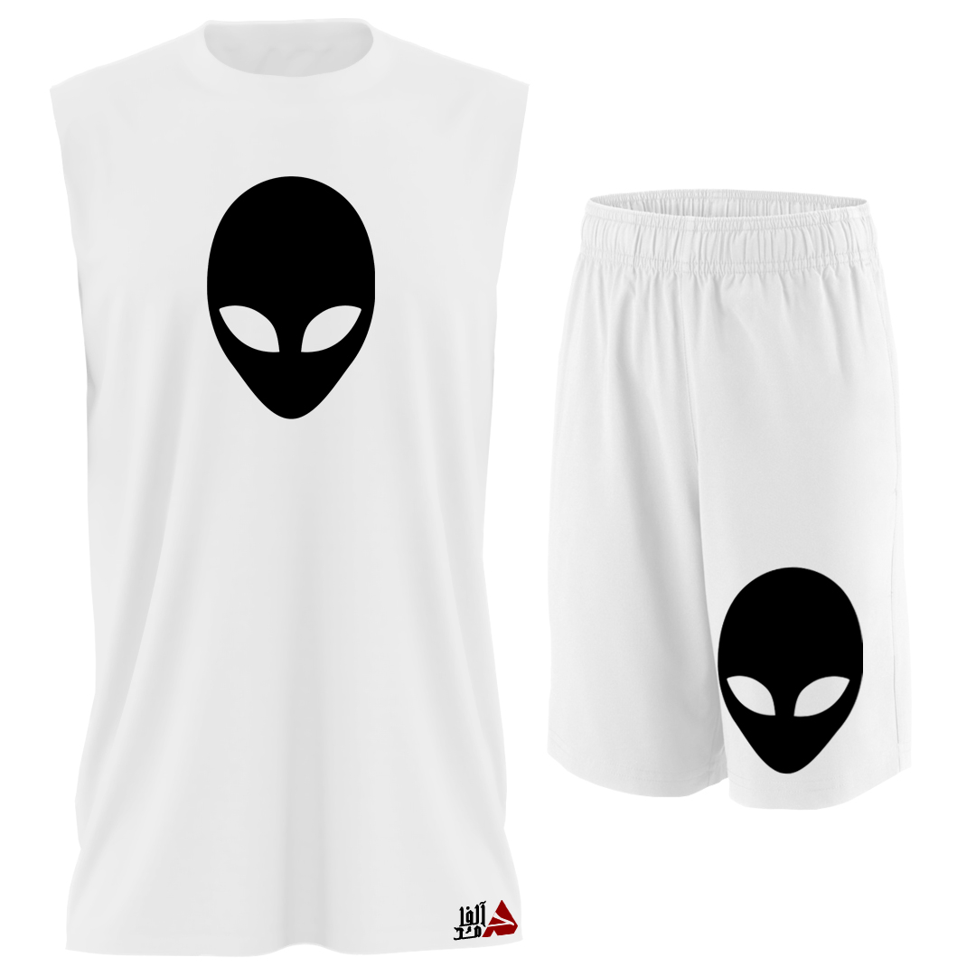 ست تاپ و شلوارک مردانه مدل  ALIEN کد TPMS038