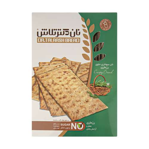 نان سوخاری نان دکتر تلاش با طعم رزماری - 400 گرم