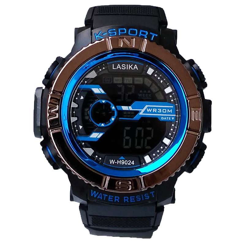 ساعت مچی دیجیتال مردانه مدل SPORT چراغدار کرنومتردار ضدآب کد 573 ساعت مچی دیجیتال مردانه مدل SPORT چراغدار کرنومتردار ضدآب کد 573