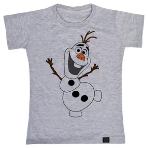 تی شرت آستین کوتاه دخترانه 27 مدل اولاف کد V149