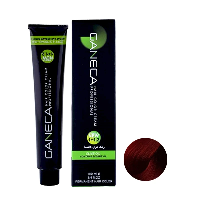 رنگ مو گانسا شماره AS11 حجم 100 میلی لیتر رنگ قرمز