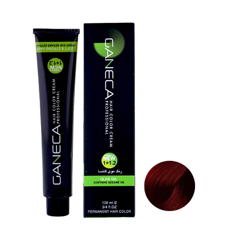 رنگ مو گانسا شماره AS11 حجم 100 میلی لیتر رنگ قرمز