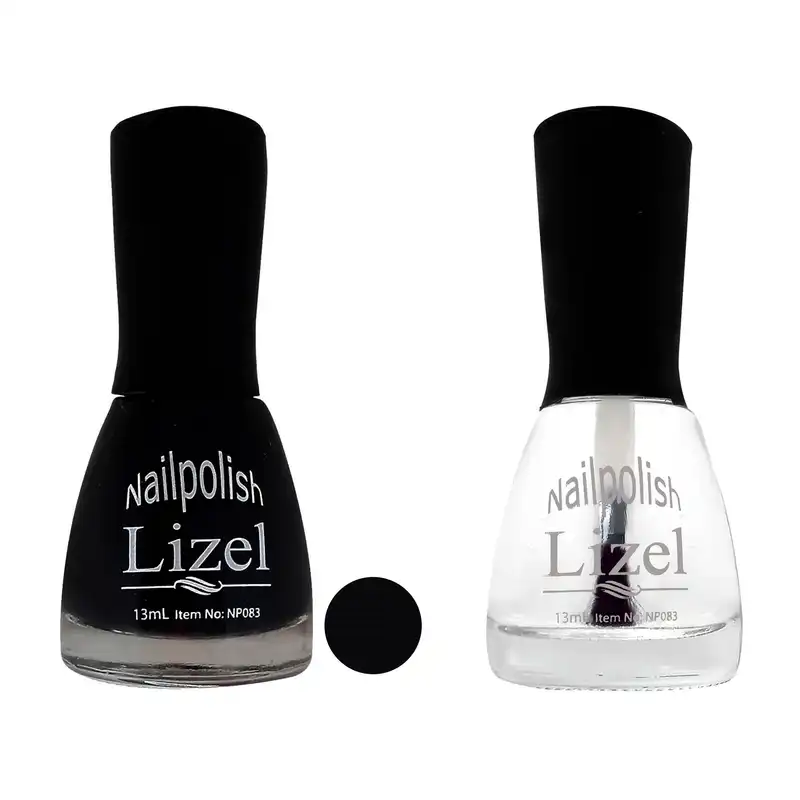 لاک ناخن لیزل مدل L002 به همراه برق ناخن لیزل مدل L003