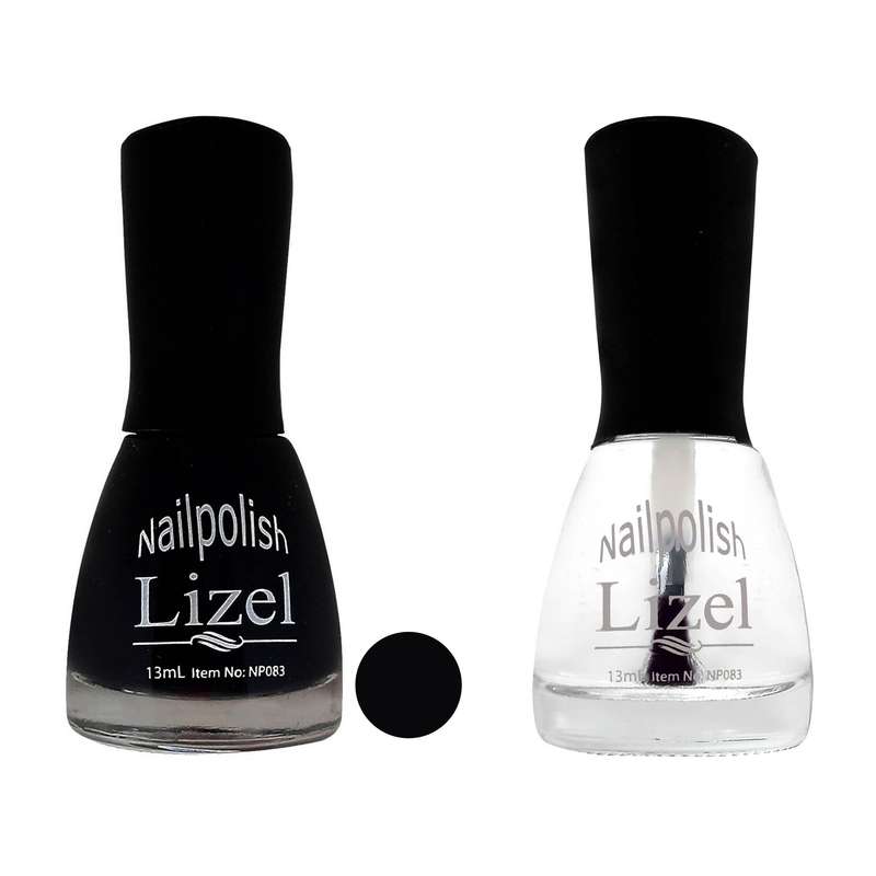 لاک ناخن لیزل مدل L002  به همراه برق ناخن لیزل مدل L003