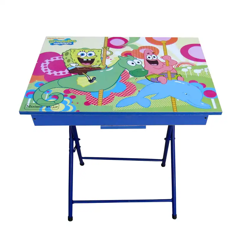 میز تحریر کودک میزیمو مدل باب اسفنجی 2 کد 1075