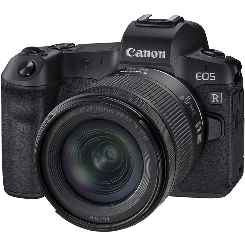 دوربین دیجیتال بدون آینه کانن مدل  EOS R Kit RF 24-105mm f/4-7.1 IS STM