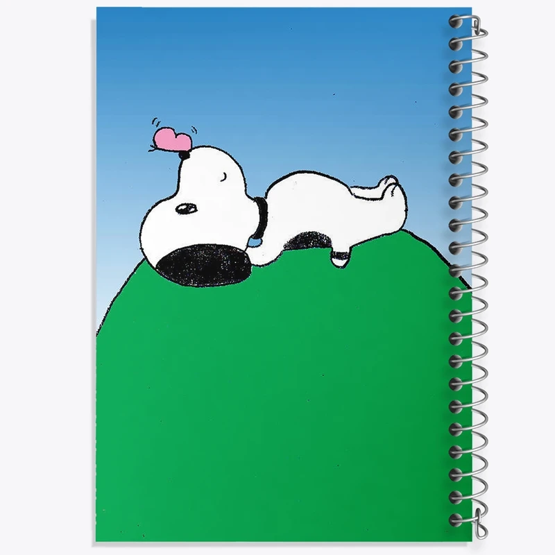 دفتر مشق 100 برگ خندالو طرح اسنوپی کد F2202