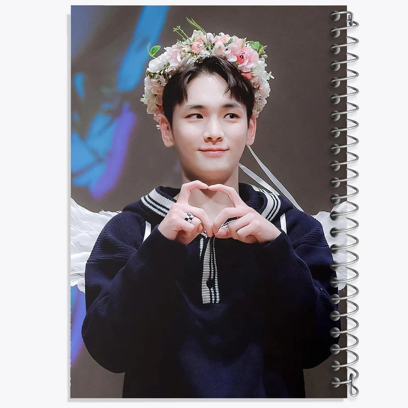 دفتر مشق 100 برگ خندالو طرح کی گروه شاینی Shinee کد 21336