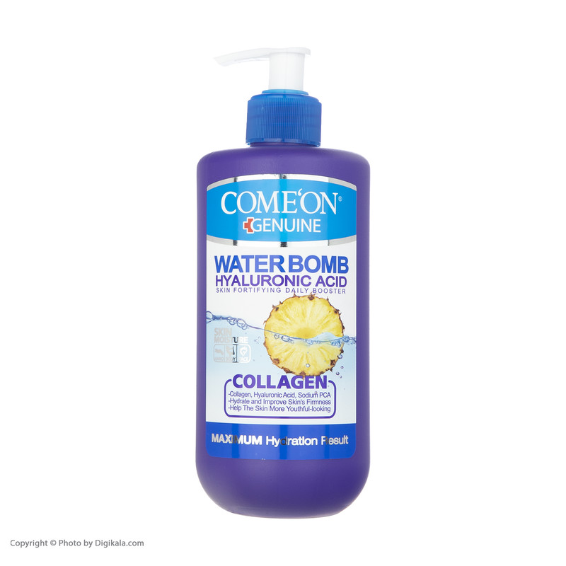 کرم آبرسان کامان سری واتربمب مدل COLLAGEN حجم 500 میلی‌لیتر
