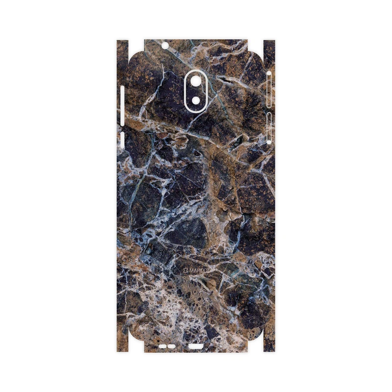 برچسب پوششی ماهوت مدل Earth-White-Marble-FullSkin مناسب برای گوشی موبایل نوکیا 3.1