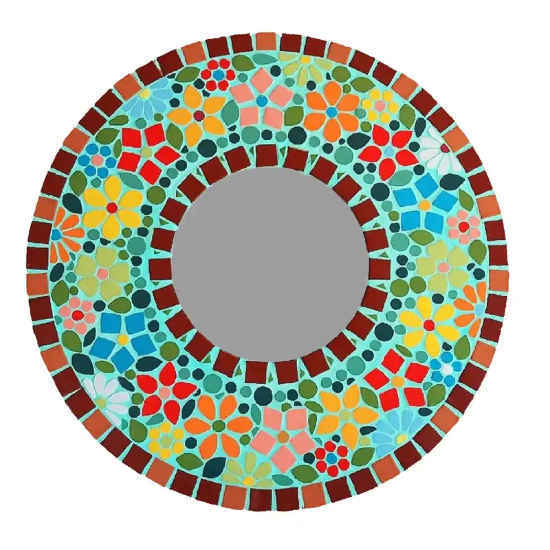 قاب آینه کاشی کاری کد 12