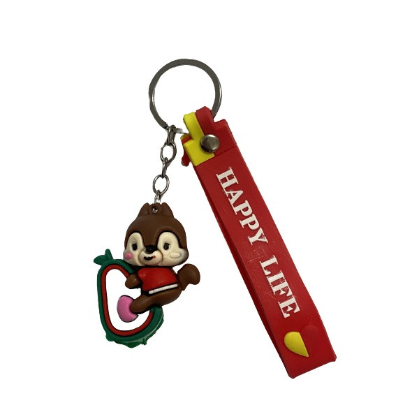 جاکلیدی دخترانه طرح سنجاب مدل سیلیکونی جاکلیدی دخترانه طرح سنجاب مدل سیلیکونی