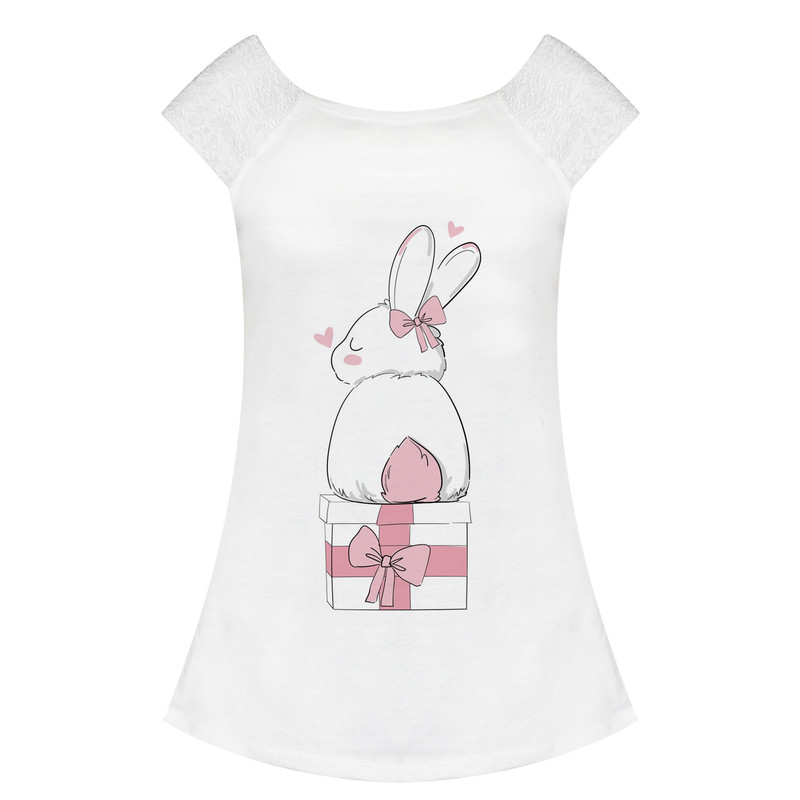 تی شرت زنانه مدل ST0005-110020