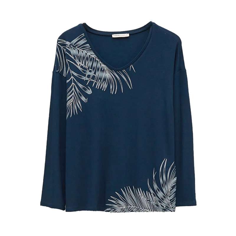 بلوز آستین بلند زنانه ال سی وایکیکی کد 100