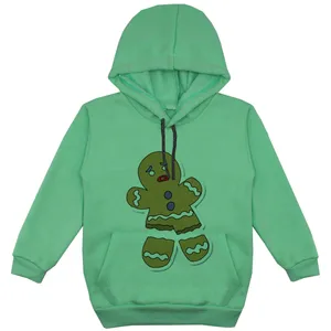 هودی پسرانه مدل بیسکوئیت آدمکی F150 رنگ سبز