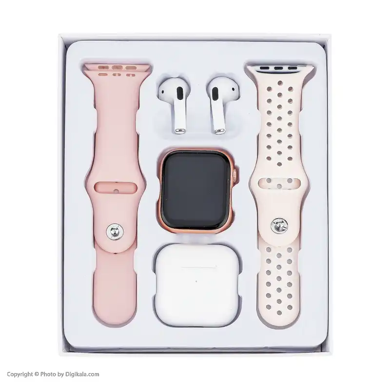 ساعت هوشمند مدل W26 Pro Max به همراه هدفون بلوتوثی