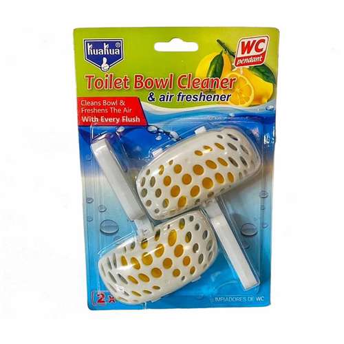 قرص جرمگیر توالت فرنگی کواکوا مدل آویز سبدی کد W-430-03 بسته 2 عددی