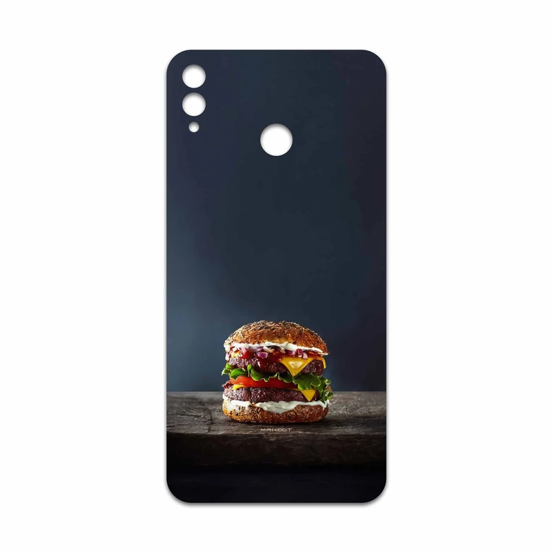 برچسب پوششی ماهوت مدل Hamburger مناسب برای گوشی موبایل آنر 8X Max