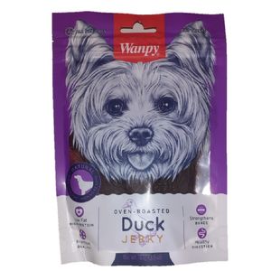 تشویقی سگ ونپی مدل Duck JERKY وزن ۱۰۰گرم